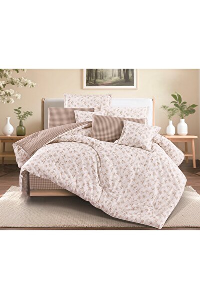 Red Rose A single and a half bed comforter set to give you elegance and beaut...