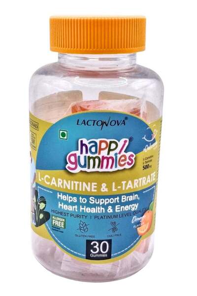 HAPPI Fiber Gummies L-Carnitine & L-Tartrate 30S