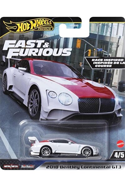 HOT WHEELS Premium - F&F - 2018 Bentley Continental GT3 4/5