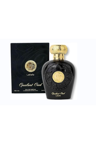Lataffa Opulent Oud Eau de Parfum, 100ml, Unisex Fragrance with Oud Wood, Ros...