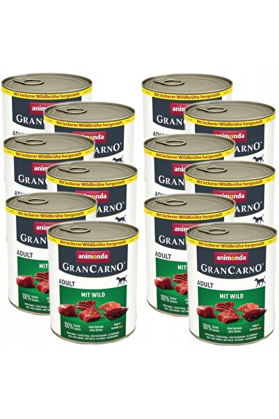 Other ANIMONDA GranCarno Adult with Game Wet Dog Food 12x800g