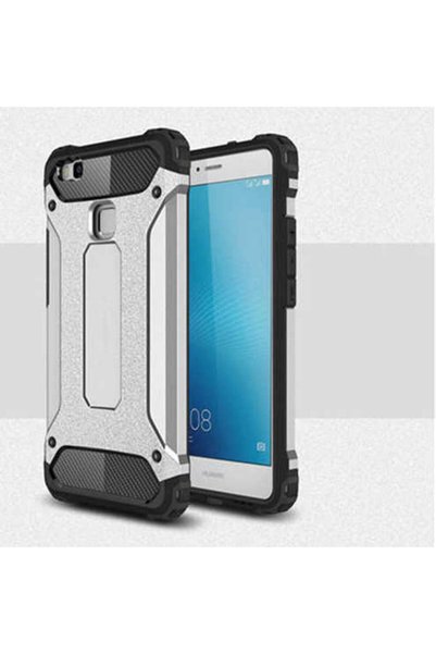 noktaks P9 Lite Mini Compatible - Case Double Layer Protective Crash Military...