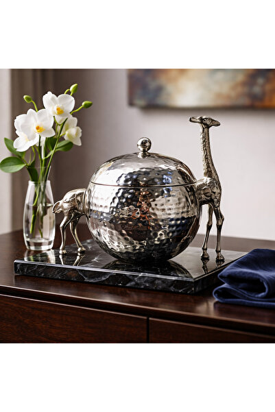 Lorena Home Decor Çelik Buz Kovası