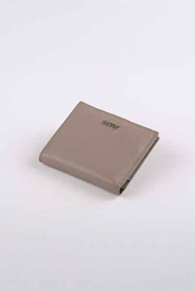 Ancora Leather Genuine Leather Women's Portfolio Rfid Protected-46500 Mink