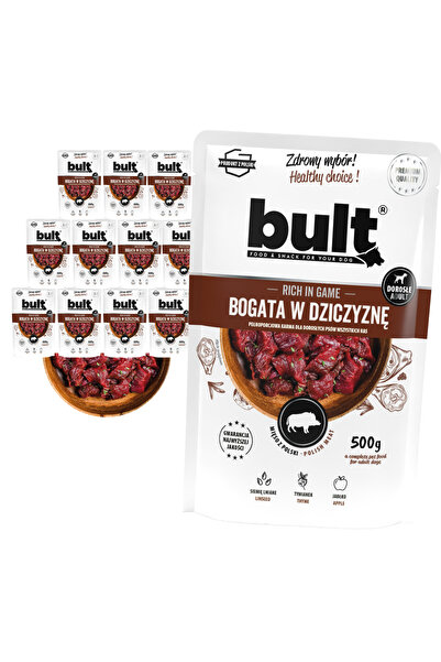 Other BULT Mielonka bogata w dziczyznę - mokra karma dla psa - 12x500g