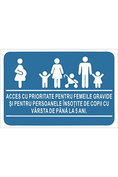 Generic (Unbranded) Indicator de prioritate pentru femeile însărcinate - Auto...