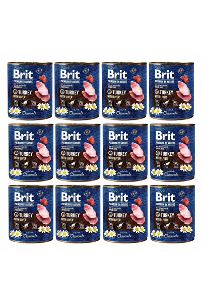 Other BRIT PREMIUM BY NATURE CURCAN ȘI FICAT - 12x800g