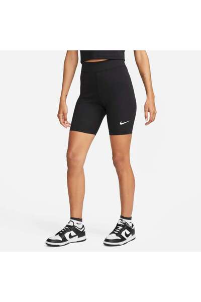 Nike Sportswear Classic Women's High-Waisted 20.5cm (approx.) Biker Shorts - XS