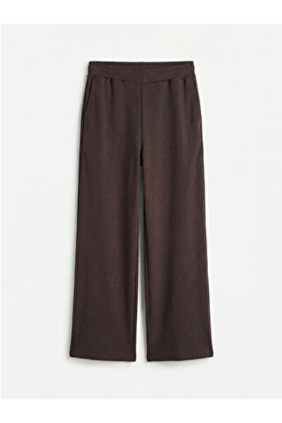 LC Waikiki Artı-Store Women's Sweatpants with Elastic Waist, Made of Diver Fa...