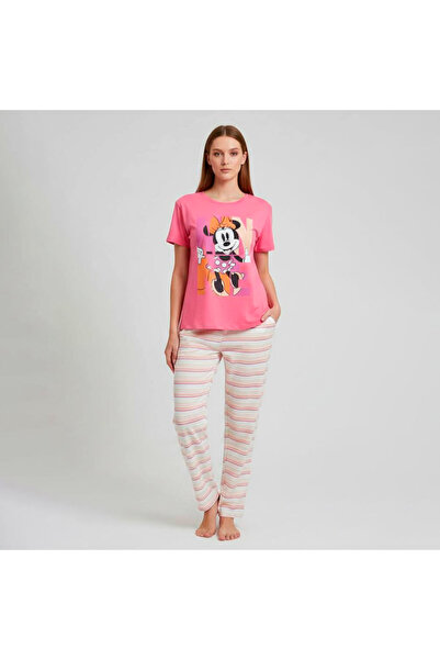 levanapajamas Levana Cartoon Pajamas - Pink Striped