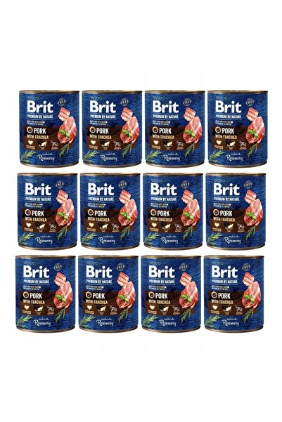 Other BRIT PREMIUM BY NATURE PORC ȘI TRAHEE 12x800g