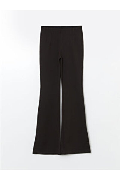 LC Waikiki Brown Elastic Waist Flared Women's Sweatpants