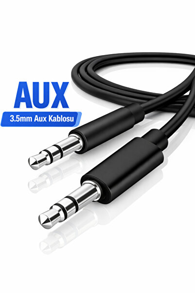 Tech&bello accessories كابل صوت Aux بطول 1 متر مع مدخل جاك 3.5 ملم إلى 3.5 ملم