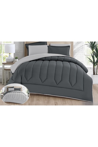 Red Rose A single and a half bed comforter set with a plain design to give yo...