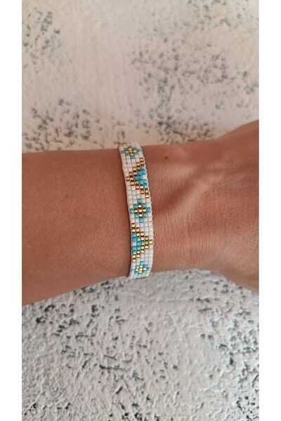 LİNWAY Rondom Kare Miyuki Bracelet