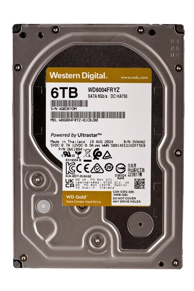 Other HDD WD Gold 6TB SATA WD6004FRYZ