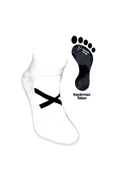 Limmon Store White Yoga Socks