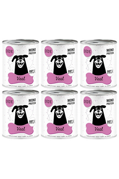 Other Karma mokra dla psa Paka Zwierzaka Pepe Vițel 99% cielęcina 6x800g