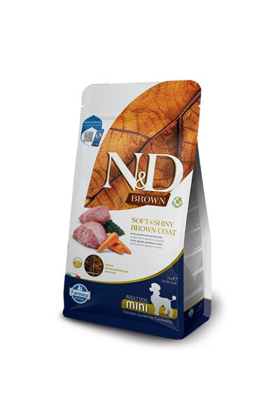 Other FARMINA N&D DOG LAMB SPIRULINA&CARROT ADULT MIN 2kg