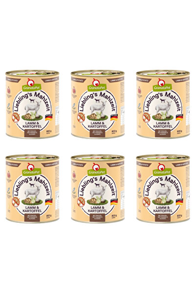 Other GranataPet Liebling's Mahlzeit jagnię,ziemniak 6 x 800g