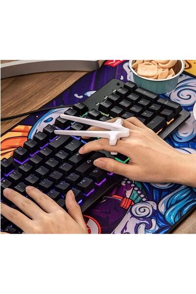 MT STUDİO Atıştırmalık Tutucu Cips vs Parmak Arası Çubuklar Oyuncu Atıştırmal...