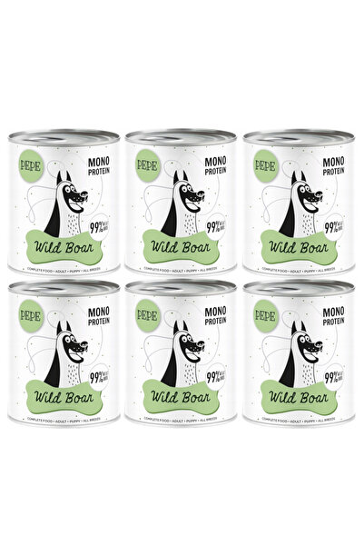 Other Karma mokra dla psa Paka Zwierzaka Pepe Mistret 99% dziczyzna 6x800g