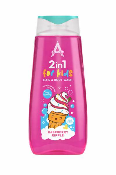 Astonish Sampon si Gel de Dus 2 in 1 pentru Copii 400ml