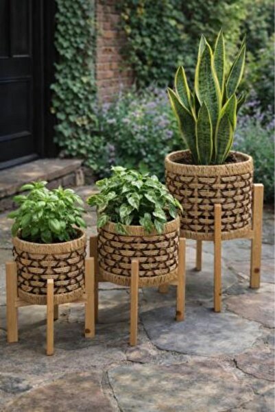 SPR MELO Wicker Basin Set