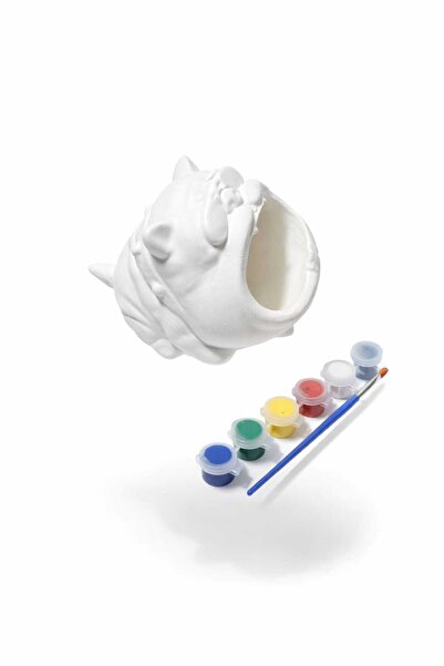 ABCPANO Boyanabilir Büyük Boy Köpek Figürü | Kendin Boya Dekoratif Hobi Seti ...