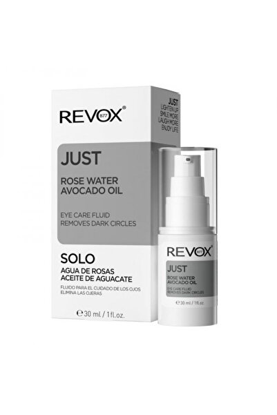 Revox Just Rose Water Avocado Oil Eye Care Fluid, Serum, 30 ml