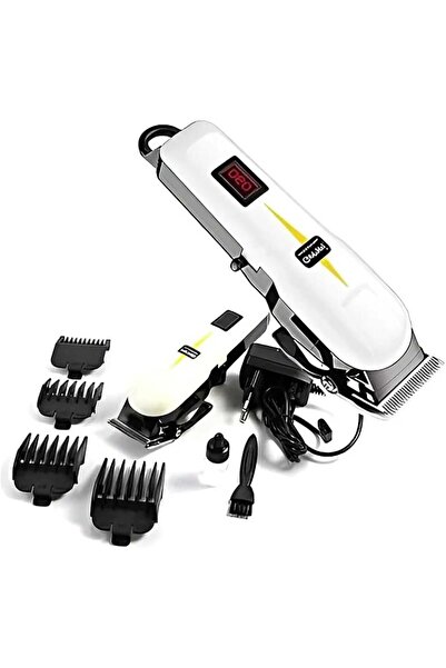 Geemy ماكينة حلاقة الشعر الاحترافية القابلة الاعادة الشحن