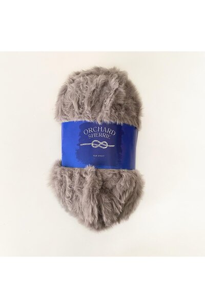 ORCHARD Sherrie Tavşan Tüyü Kürk Görünümlü Örgü İpliği 12