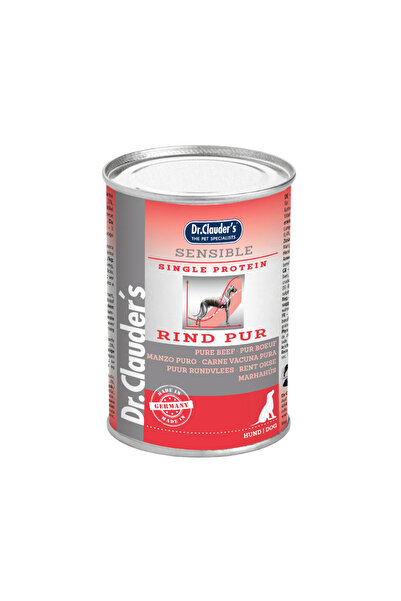 Dr. Clauder'S علب دكتور كلودرز سيلكتد ميت سينسيتيف بنكهة لحم البقر للكلاب، 40...