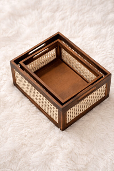 SPR صناديق خشب Wooden Storage Baskets