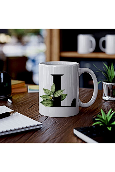 rengine Botanik L Lettered Printed Mug