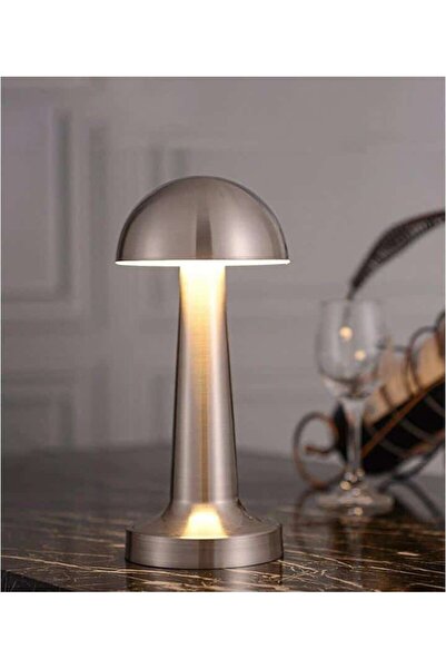 BASKIMARKETİM Mantar Masa Lambası dokunmatik