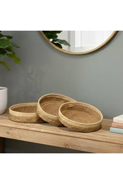 SPR اطباق خوص Natural Wicker Baskets