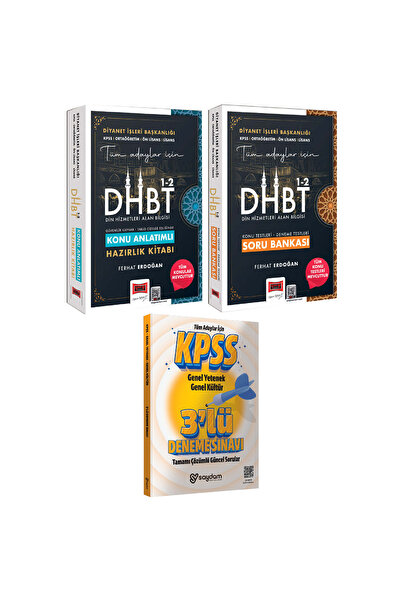 Yargı Yayınları 2026 KPSS Ortaöğretim-Ön Lisans-Lisans DHBT 1-2 Tüm Adaylar İ...