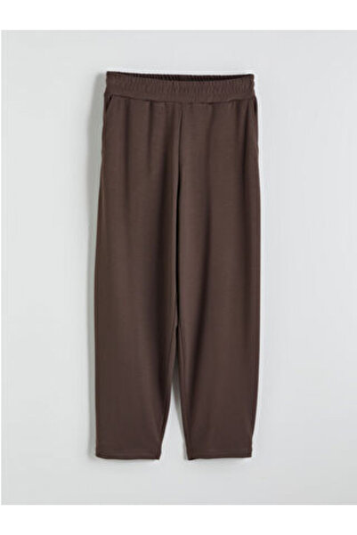 LC Waikiki Artı-Store Women's Trousers with Elastic Waist and Two Side Pocket...