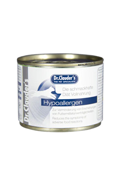 Dr. Clauder'S Dr.Clauders Hypoallergenic Cans for Cats 200g Case of 6