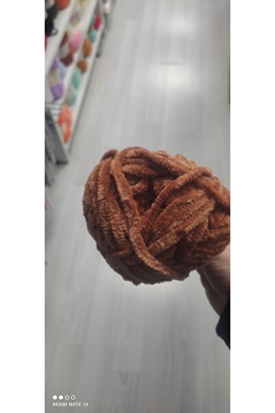 Kevser nur tuhafiye فائض إنتاج قماش المخمل، عبوة من 5 قطع، لون بني