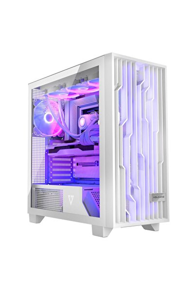 Other MODECOM OBUDOWA VOLCANO PERUN APEX ARGB MIDI WHITE