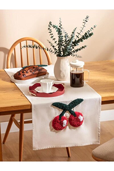 LC Waikiki Cherry Embroidered Runner 45X150 cm (S6)