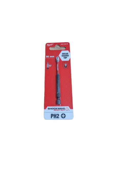 Milwaukee Bits Yıldız Uç Vidalama Matkap Ucu Ph2 x 90mm
