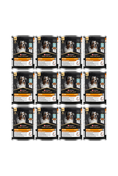 Other Mokra karma dla psa PURINA PRO PLAN ADULT Câine Ryba w galarecie 12x400g