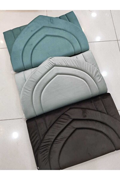 Genrice Three plain rugs, luxurious colors