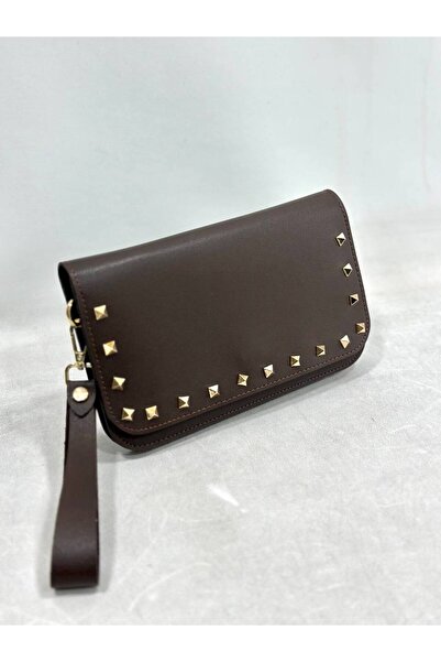 çkn sedat çakan çanta & fular & aksesuar Wristlet Women's Portfolio Clutch Bag