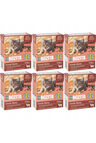 Other Mokra karma dla kota sterylizowanego W GALARETCE Z DZICZYZNĄ 6x370G