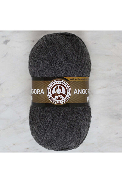 Ören Bayan ANGORA Koyu Gri El Örgü İpi (3 Adet) - Renk: 009