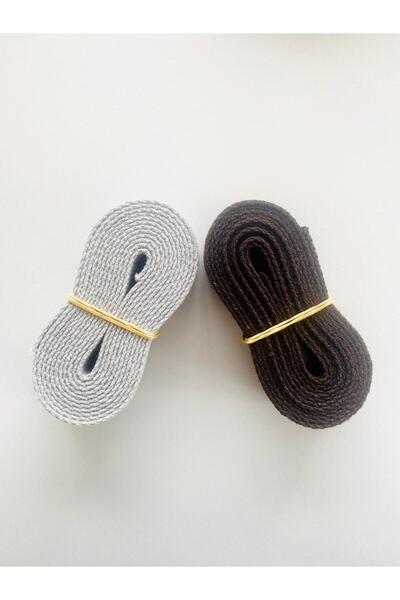 seyranat 2,30 метра сірого та 2,20 метра гіркого кавового бавовняного ремінця...